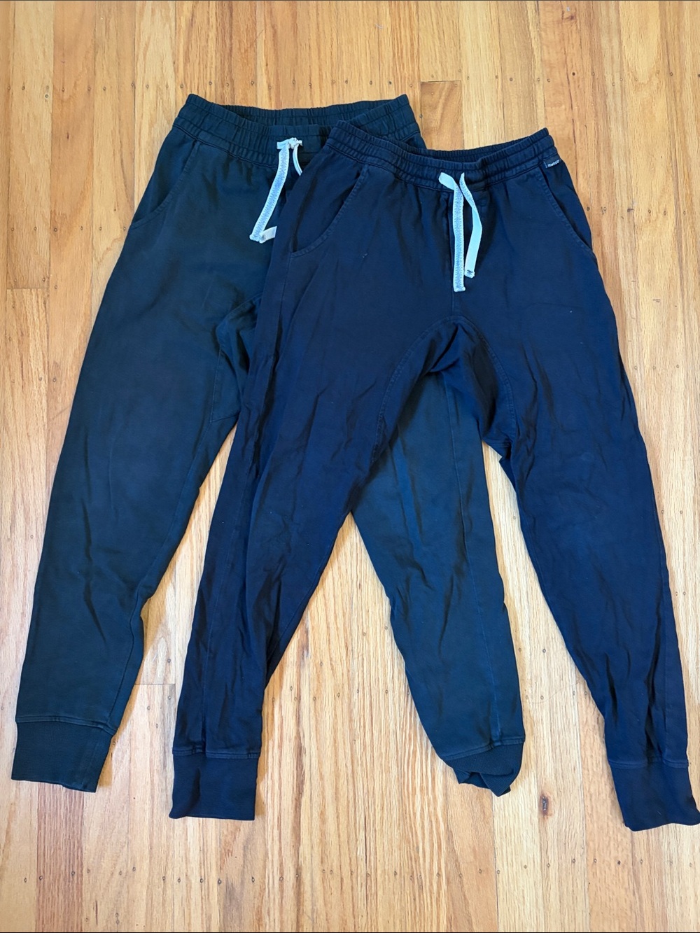 Munster Kids Black Drawstring Jogger Pants Duo Bundle